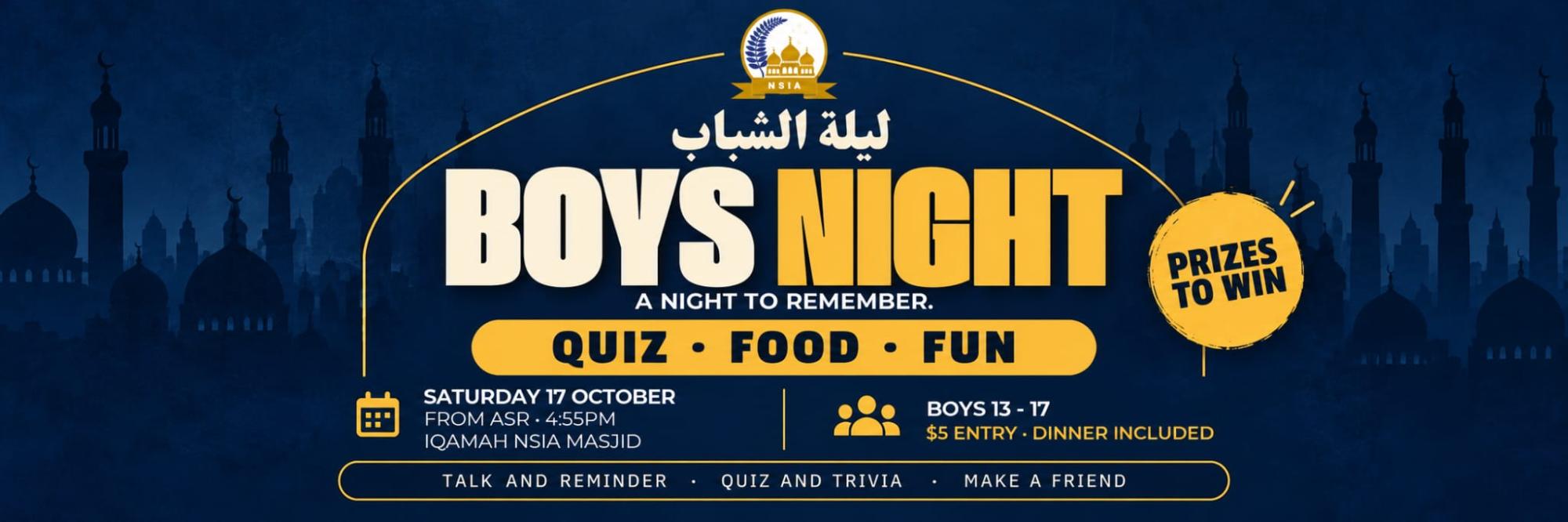 Boys Night